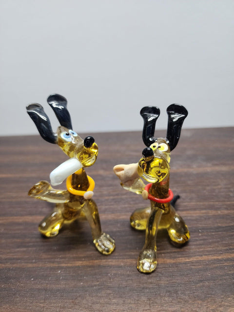 Dog Glass Animal Figurine